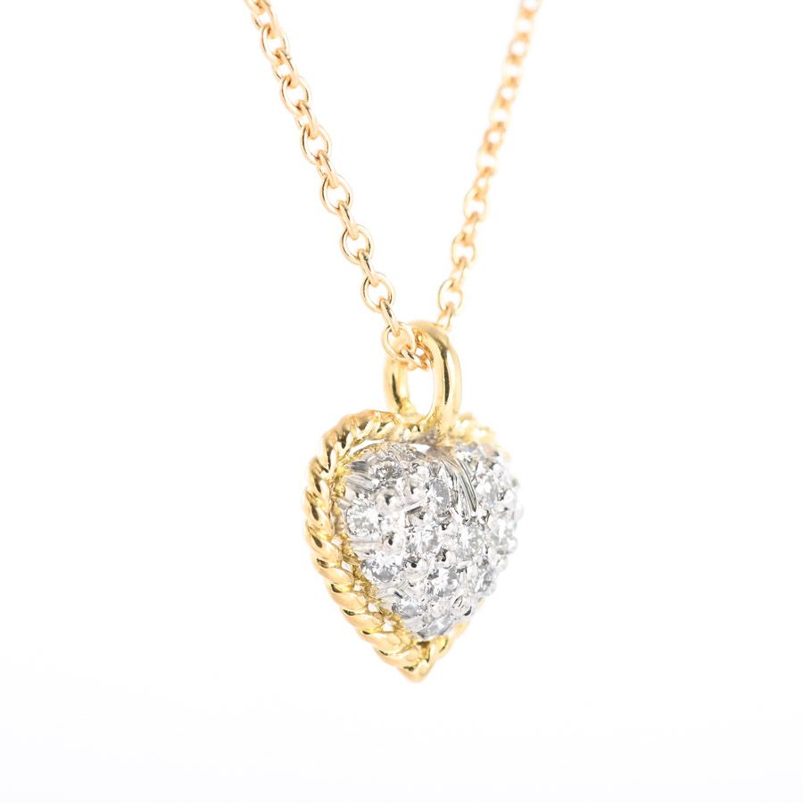 Tiffany & Co Necklace Heart Pave — view 2