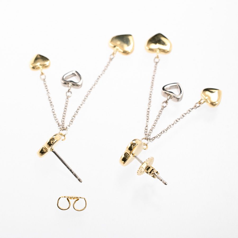 Tiffany & Co Earrings Multi Heart Drop — view 3