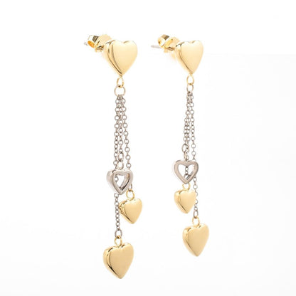 Tiffany & Co Earrings Multi Heart Drop — view 2