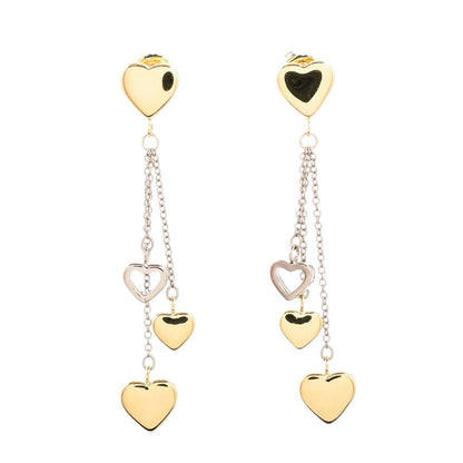 Tiffany & Co Earrings Multi Heart Drop