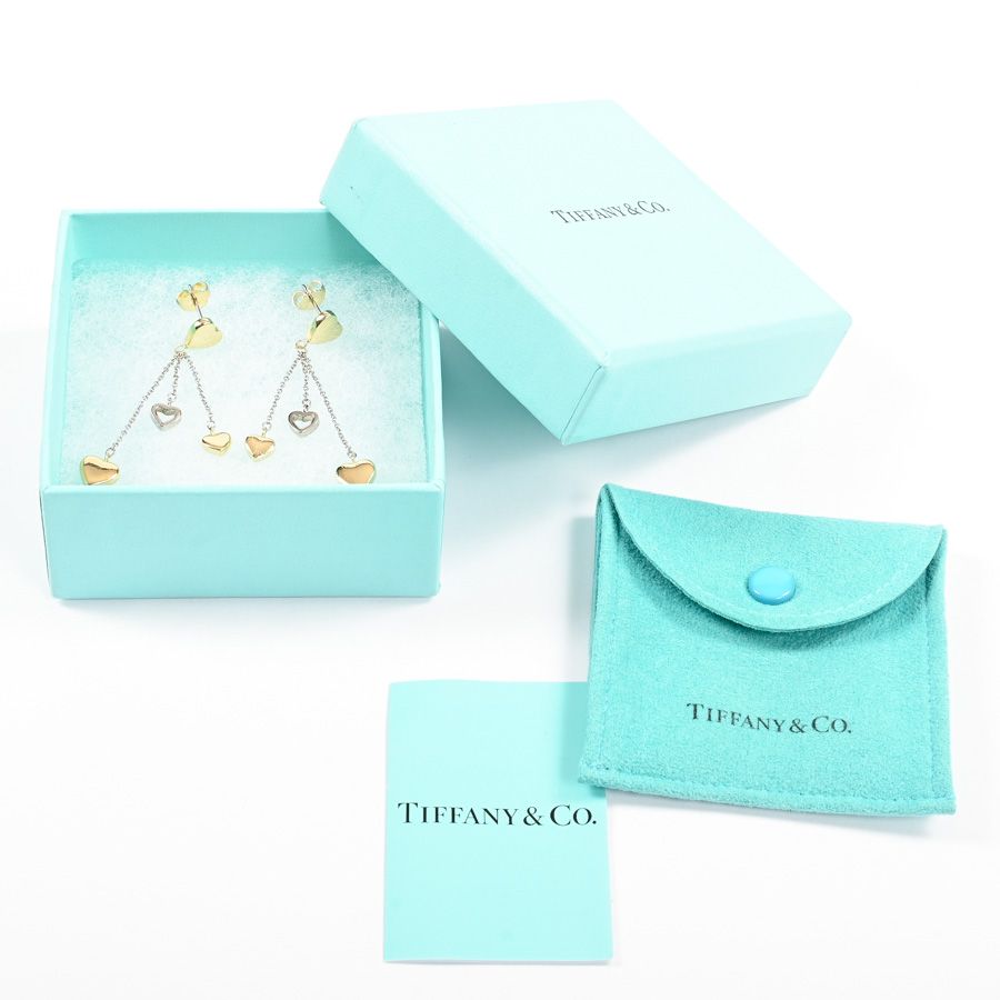 Tiffany & Co Earrings Multi Heart Drop — view 6