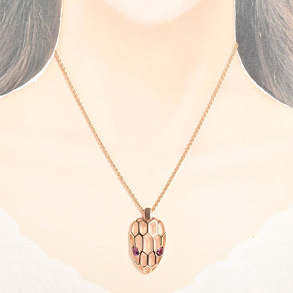 Bvlgari Necklace Serpenti Pink — view 7