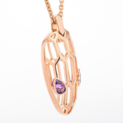 Bvlgari Necklace Serpenti Pink — view 3