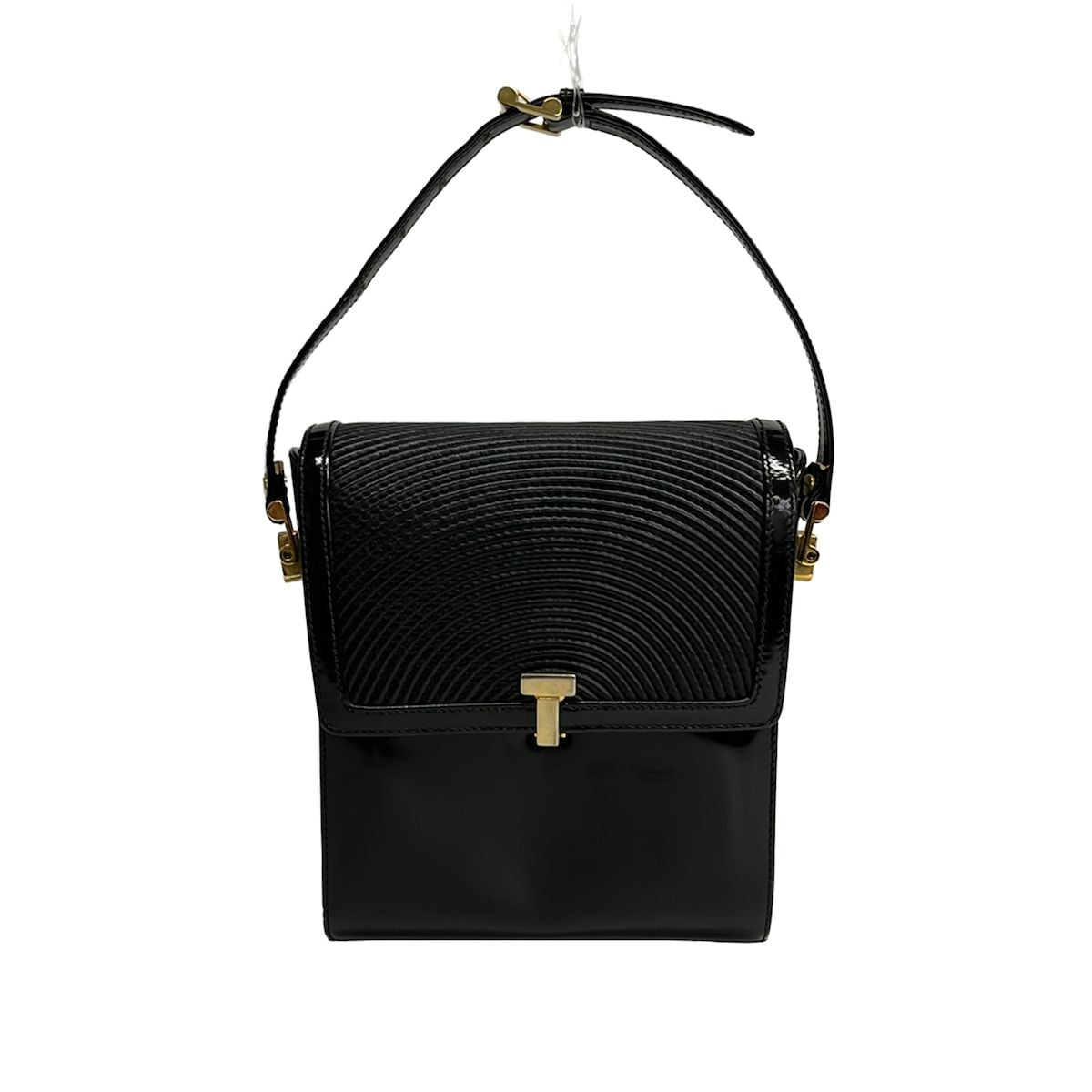 Tiffany & Co Handbag Black Leather