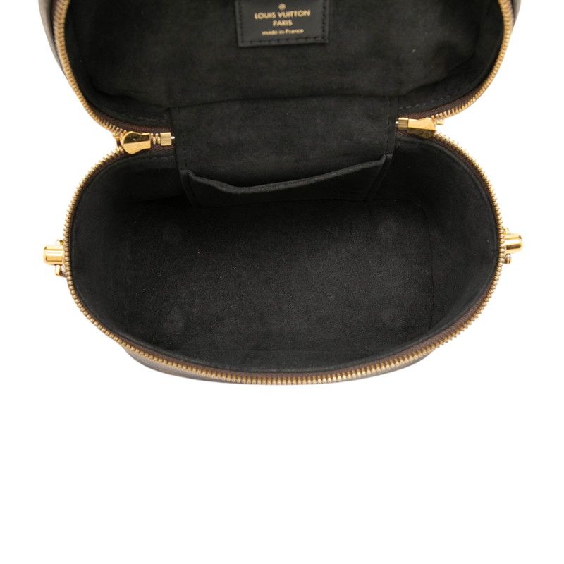 Louis Vuitton Monogram Reverse Vanity NV PM 2-Way Shoulder Bag Brown Leather — view 4