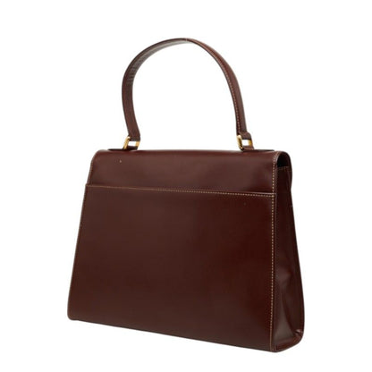 Cartier Must Line Handbag Wine Red Leather — view 2