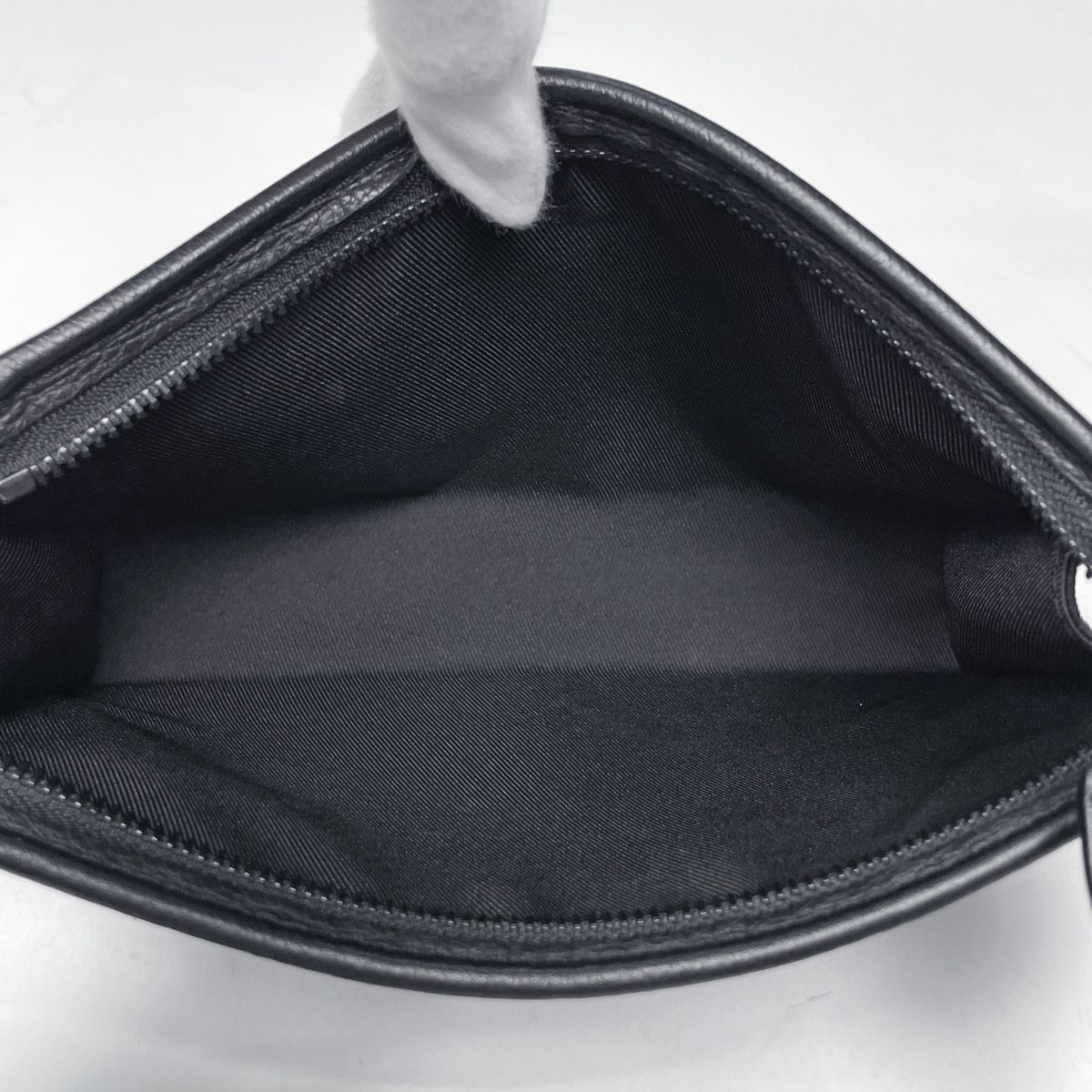 Louis Vuitton Gaston Wearable Wallet Shoulder Bag Monogram Shadow Leather Black — view 7