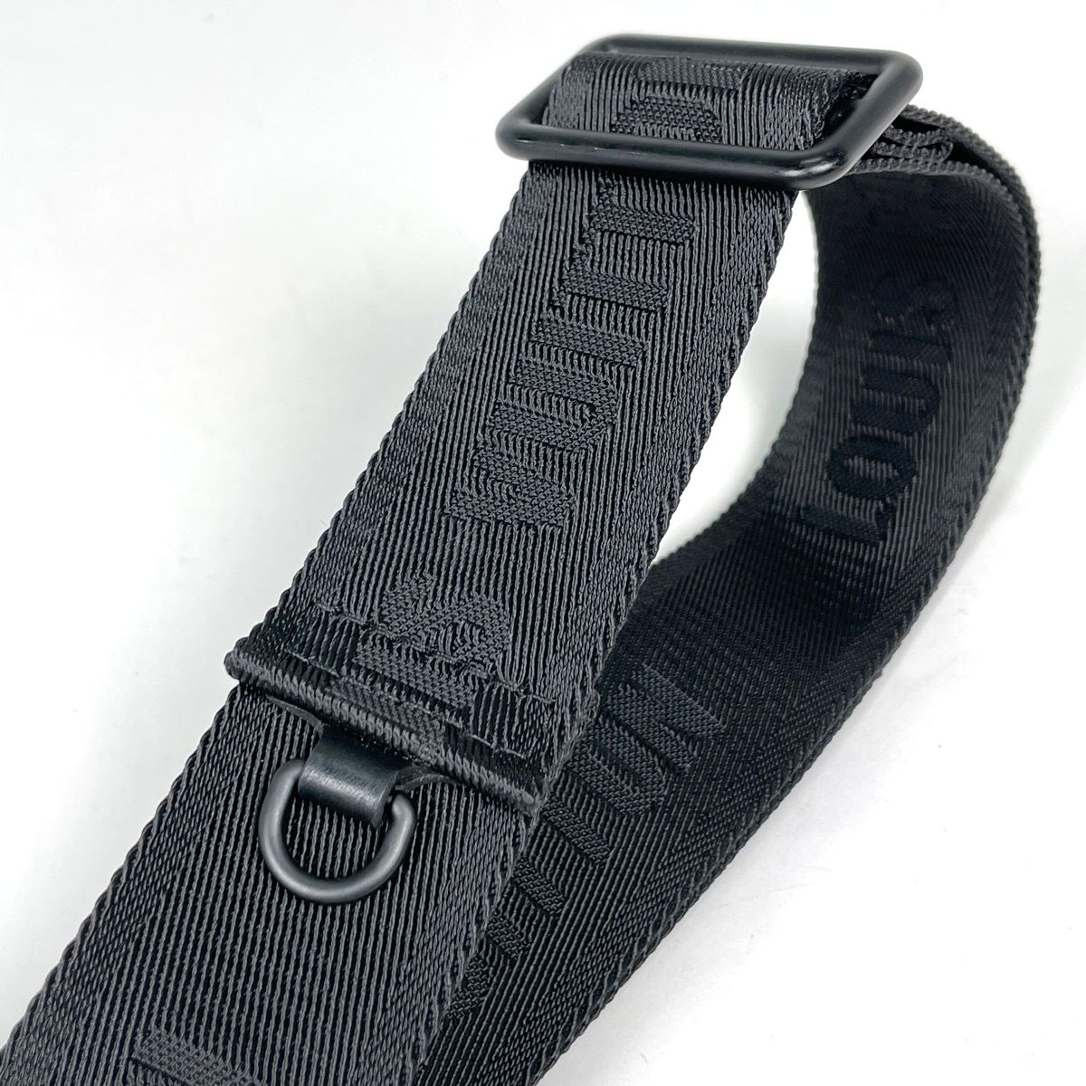 Louis Vuitton Gaston Wearable Wallet Shoulder Bag Monogram Shadow Leather Black — view 5