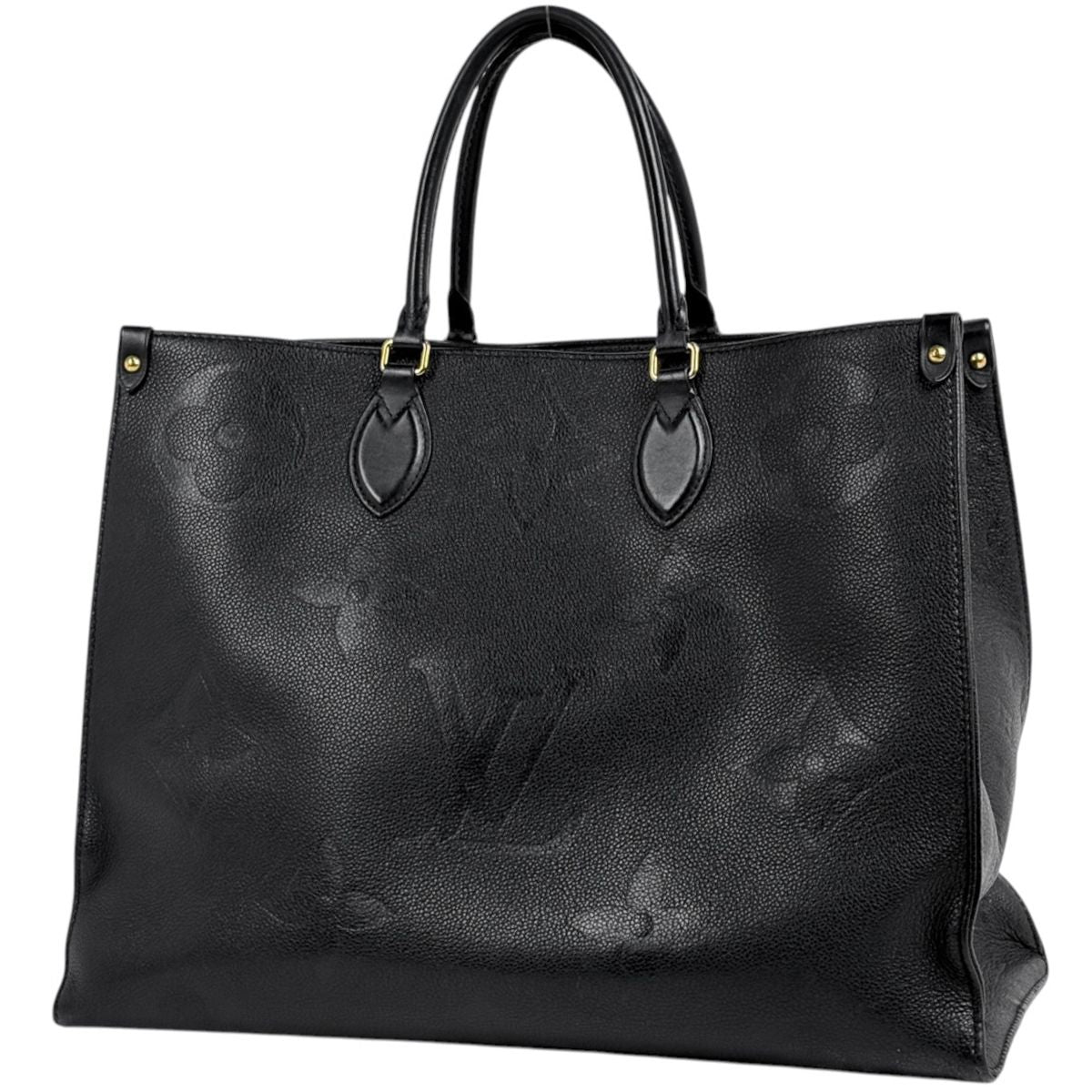 Louis Vuitton On The Go GM Tote Bag 2-Way Monogram Empreinte Noir
