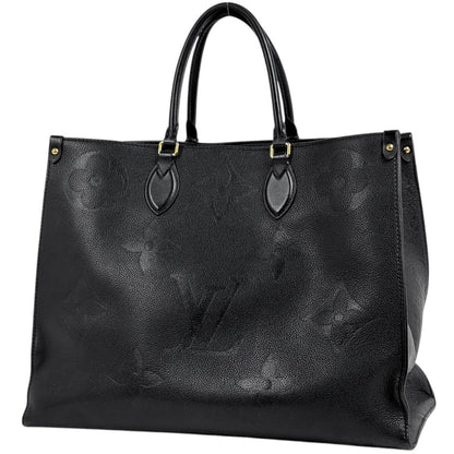 Louis Vuitton On The Go GM Tote Bag 2-Way Monogram Empreinte Noir
