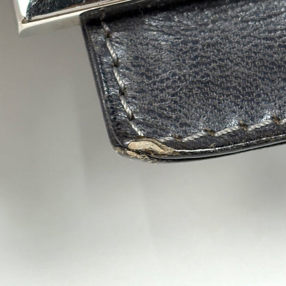 Fendi Shoulder Bag Zucca Pattern Mamma Baguette Fabric Gray — view 4