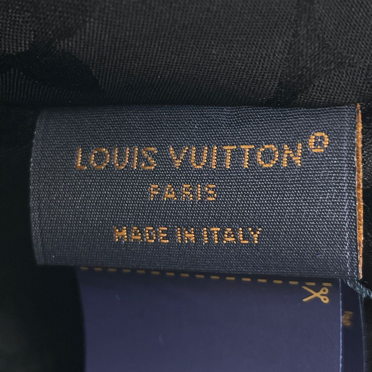 Louis Vuitton Cap & Dress Hat Monogram Wool Silk Black — view 5