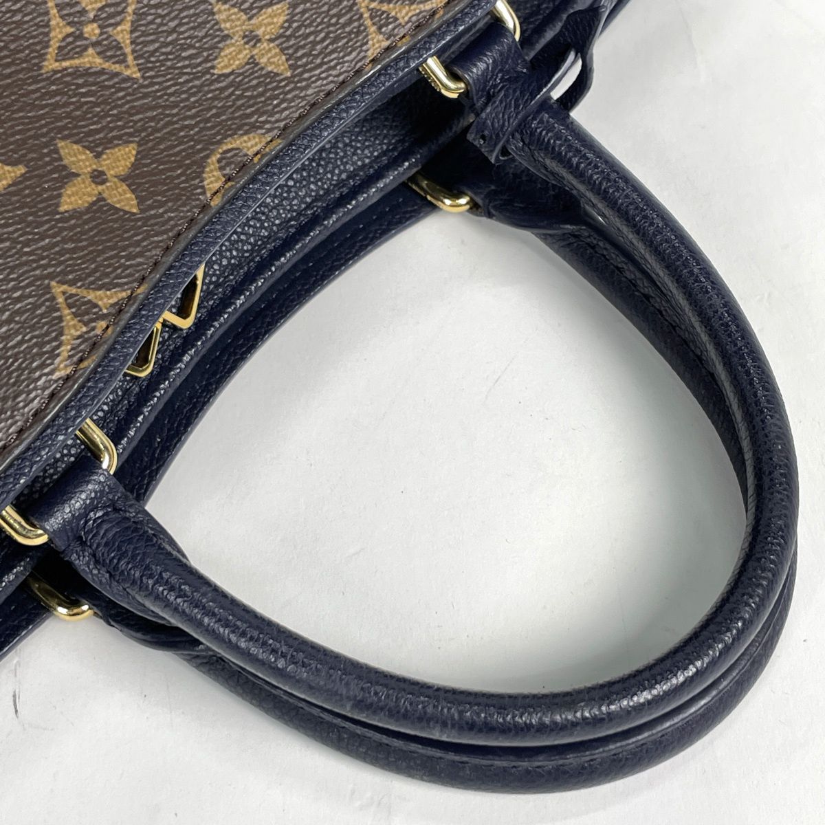 Louis Vuitton Popincourt PM Tote Bag Monogram Brown Marine — view 8