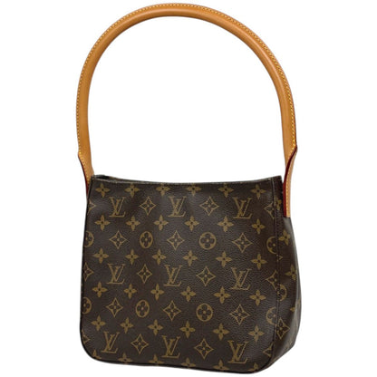 Louis Vuitton Looping MM Shoulder Bag Monogram Brown