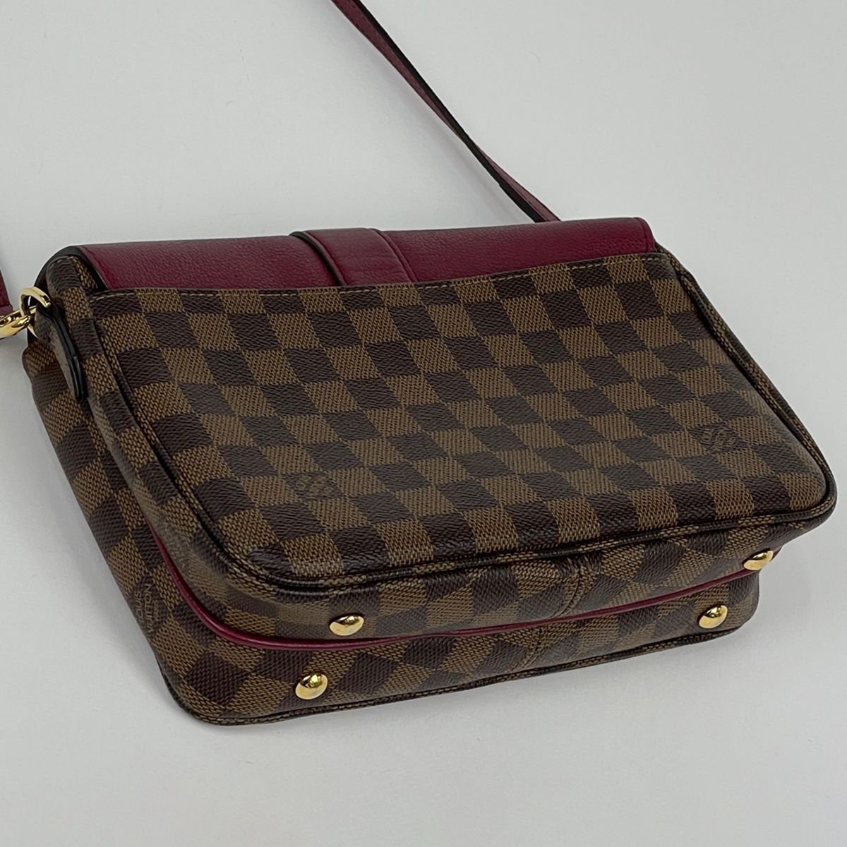 Louis Vuitton Shoulder Bag Clutch Monogram Brown Raisin — view 2