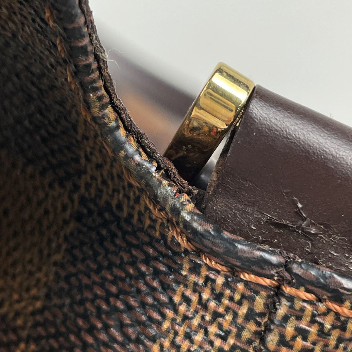 Louis Vuitton Musette Tango Shoulder Bag Long Damier Brown — view 7