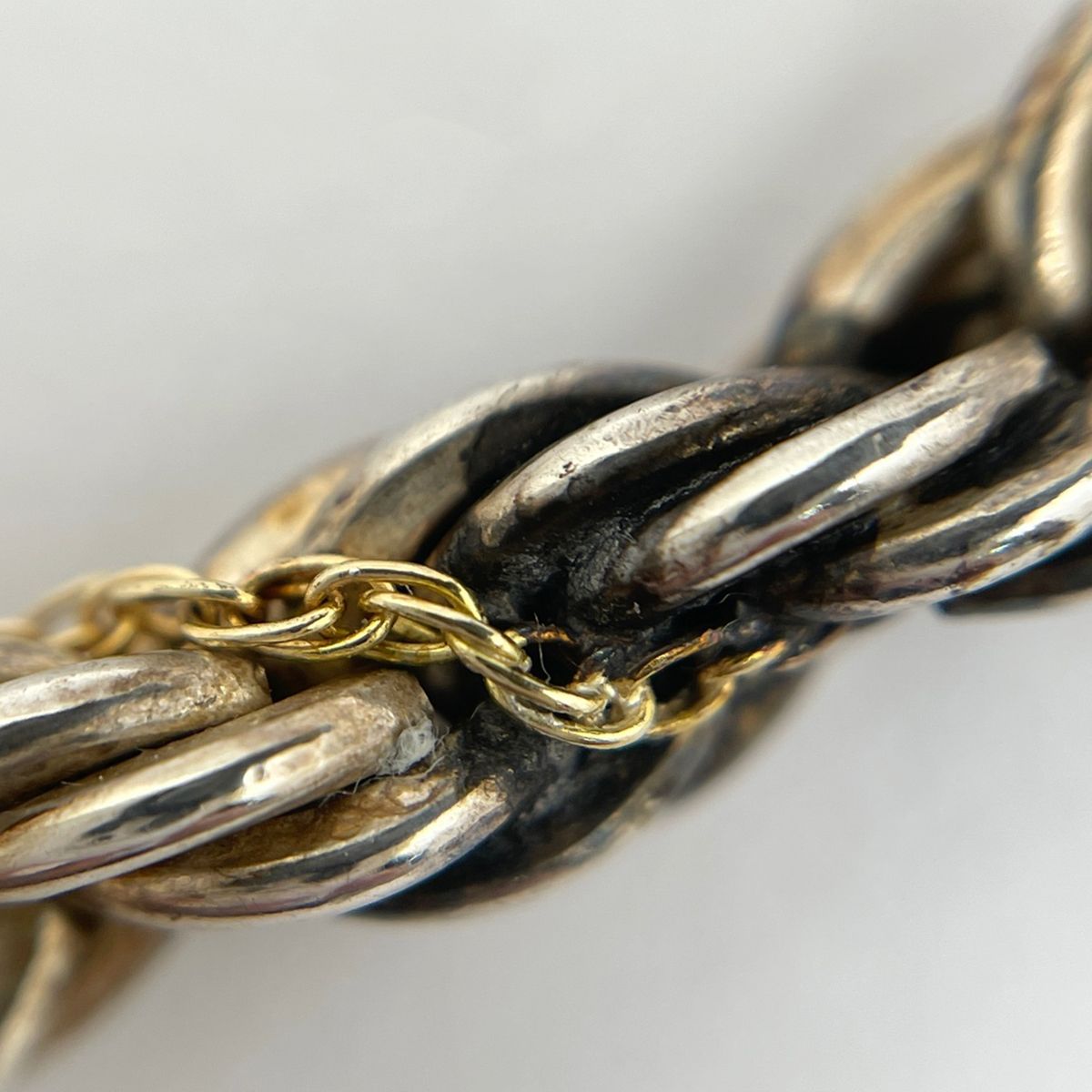Tiffany & Co Necklace Twist Chain Combination Silver — view 3
