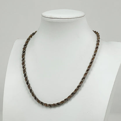 Tiffany & Co Necklace Twist Chain Combination Silver — view 5