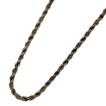 Tiffany & Co Necklace Twist Chain Combination Silver