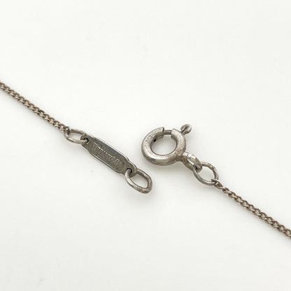 Tiffany & Co Necklace Chain Cross Heart 925 Sterling Silver — view 3