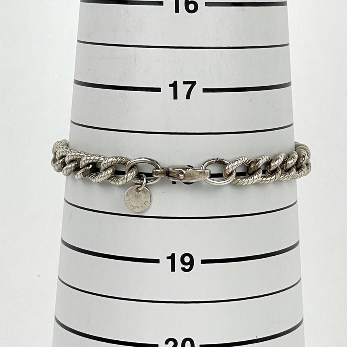 Tiffany & Co Bracelet Twist Rope Chain 925 Sterling Silver — view 3