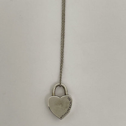 Tiffany & Co Necklace Return to Heart Motif 925 Sterling Silver — view 2