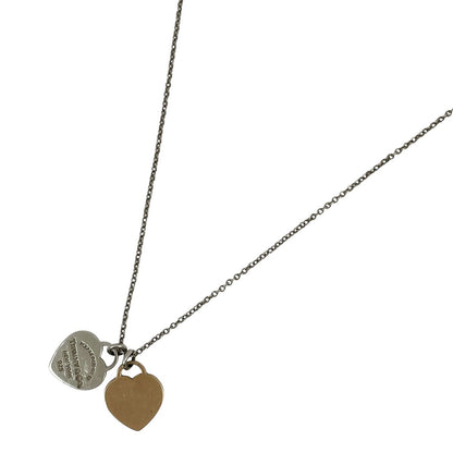Tiffany & Co Necklace Return to Tiffany Double Heart 925 Sterling Silver Metal