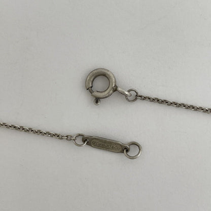 Tiffany & Co Necklace Return to Tiffany Double Heart 925 Sterling Silver Metal — view 3