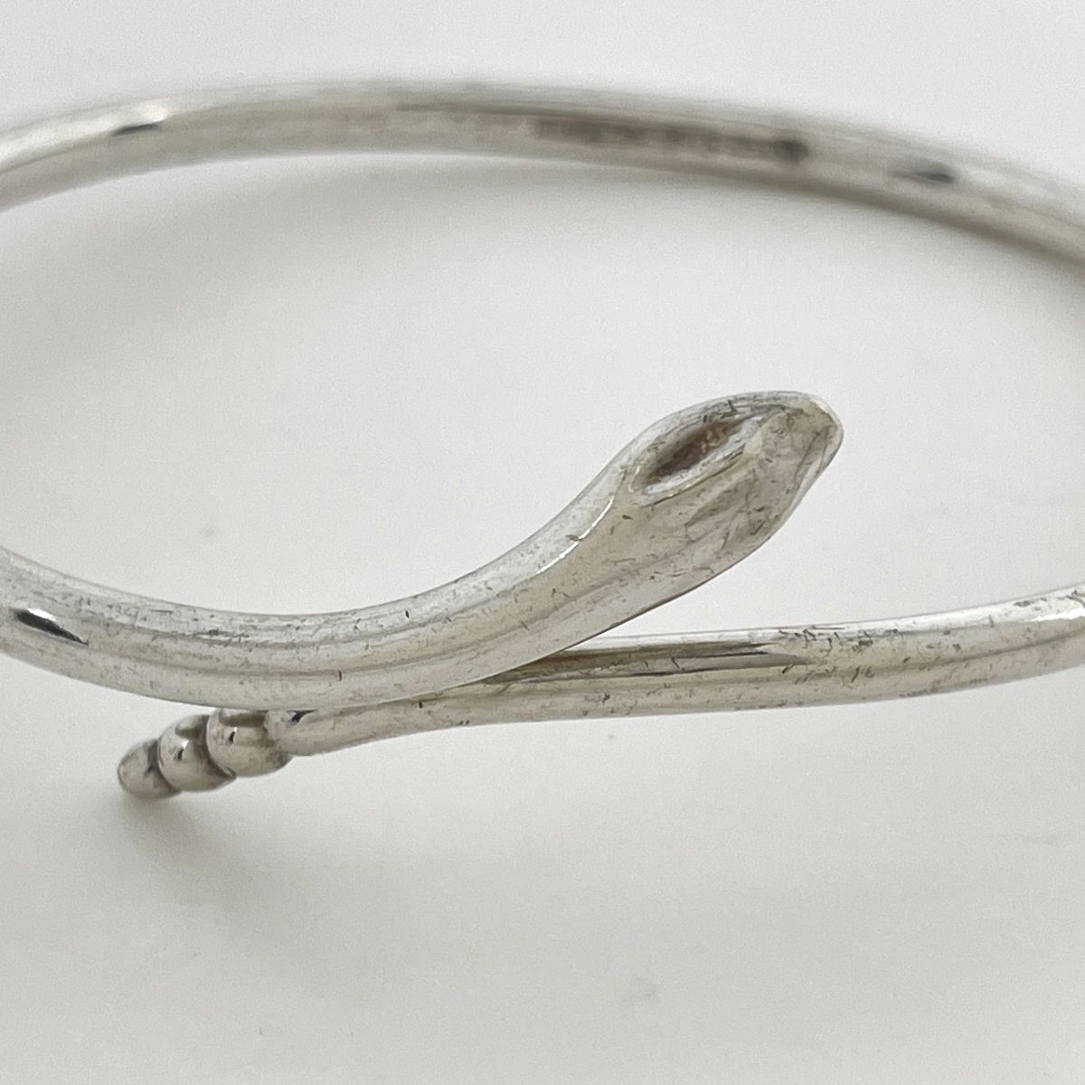 Tiffany & Co Bangle Snake Bracelet 925 Sterling Silver — view 3