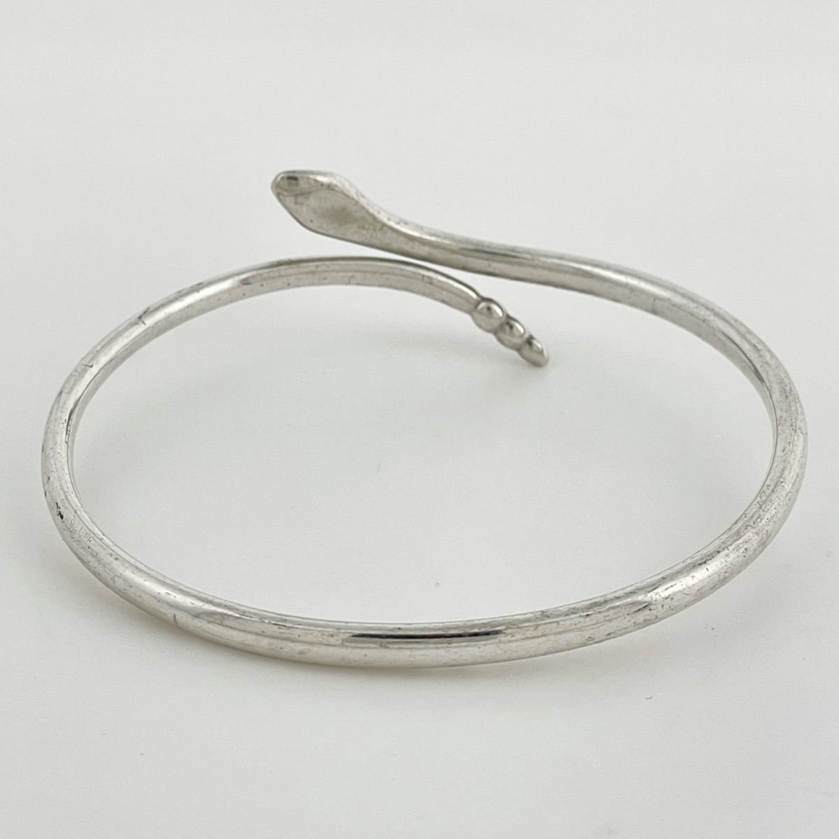 Tiffany & Co Bangle Snake Bracelet 925 Sterling Silver — view 2