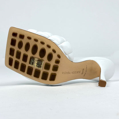 Bottega Veneta Shoes Sandals Leather White — view 2