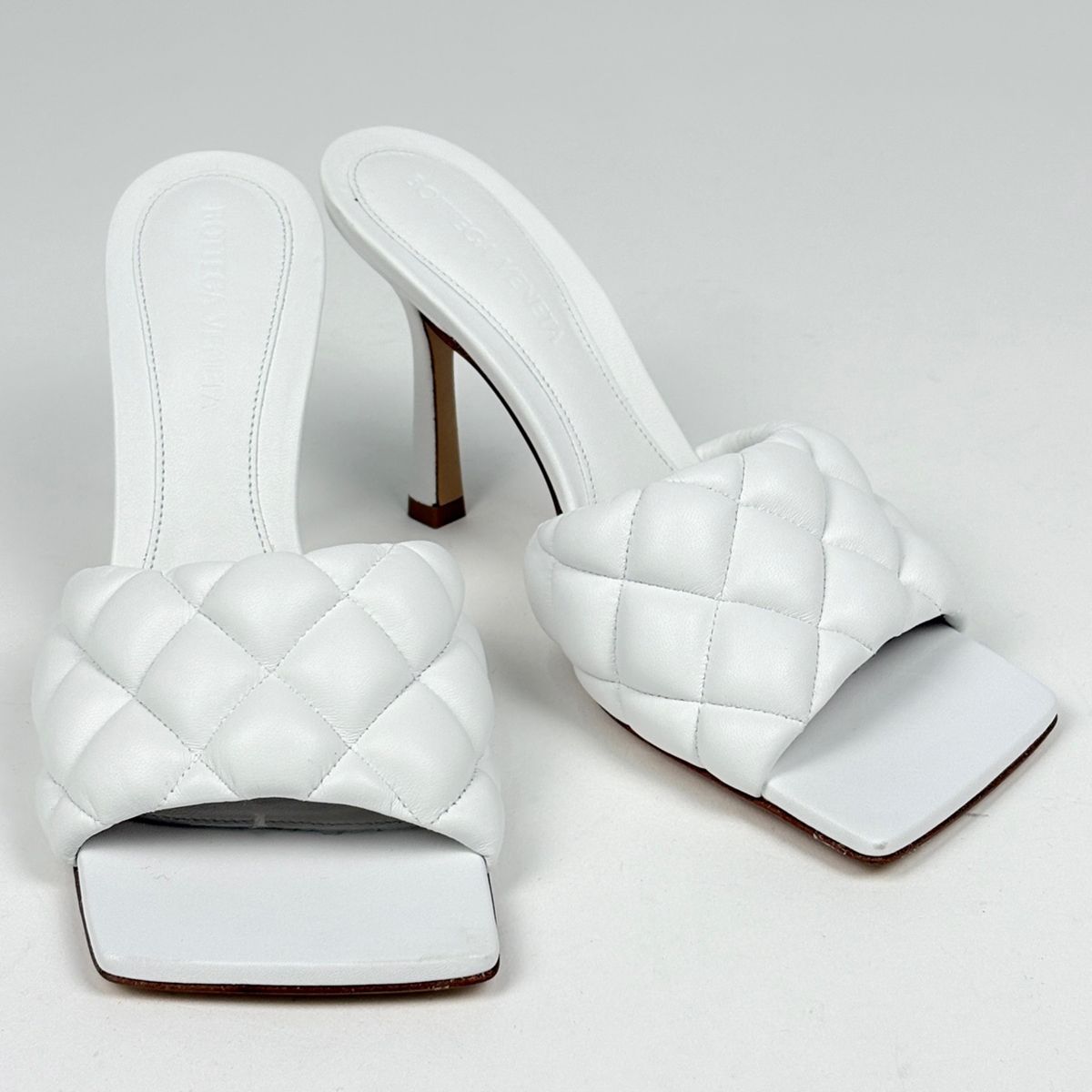 Bottega Veneta Shoes Sandals Leather White — view 5
