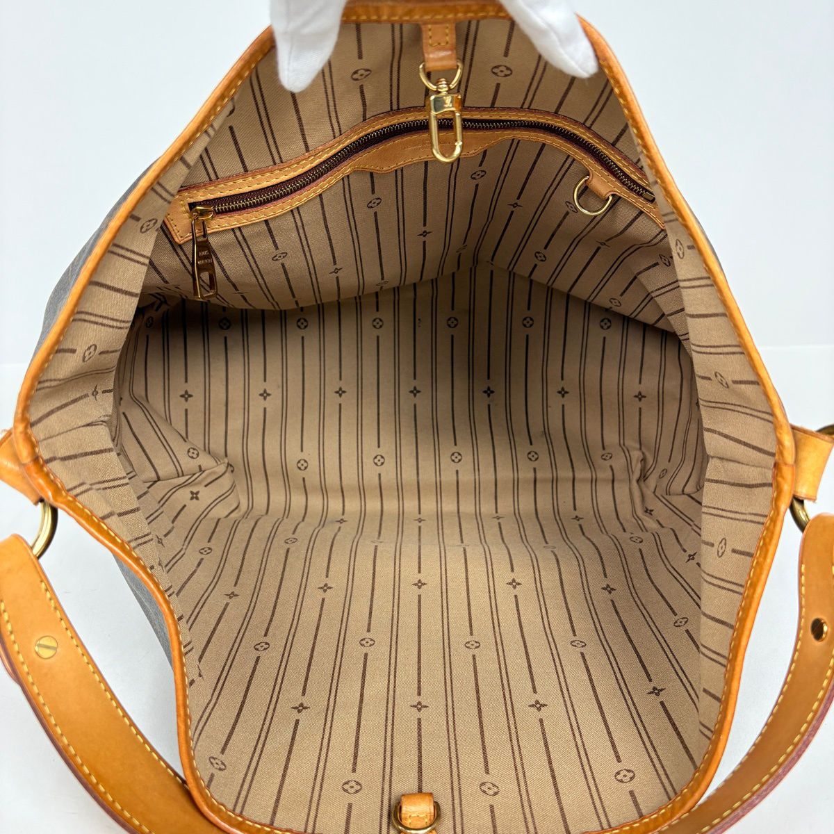 Louis Vuitton Delightful MM Tote Bag Monogram Brown — view 8