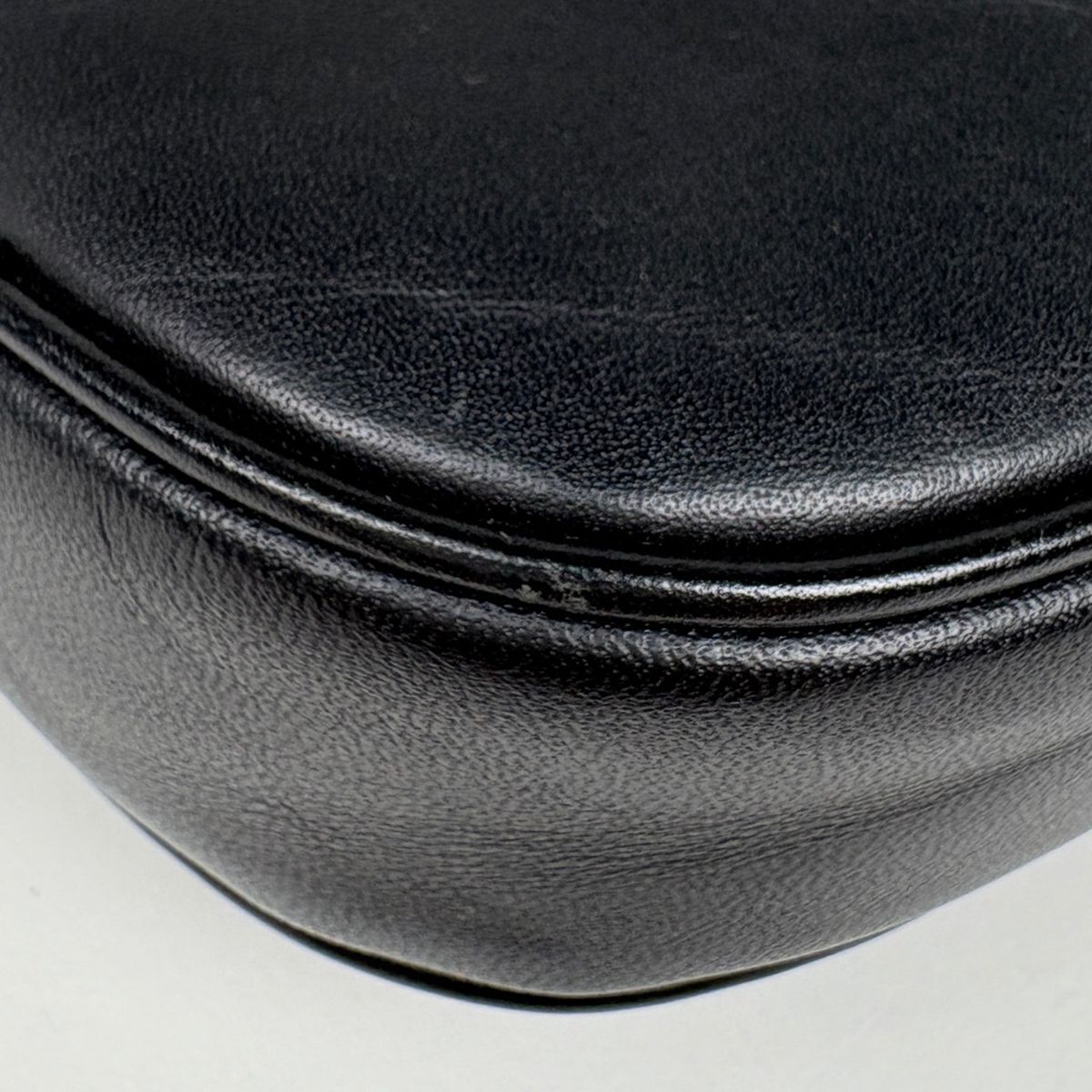 Gucci Shoulder Bag GG Pattern Jackie Line Canvas Gray Black — view 5