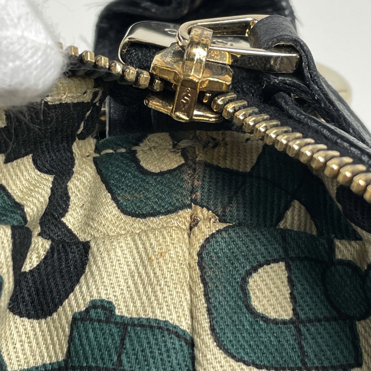 Gucci Shoulder Bag Guccissima Leather Black — view 7