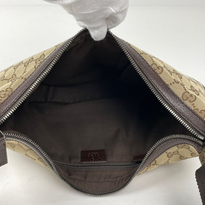 Gucci Shoulder Bag GG Pattern Canvas Beige Brown — view 8