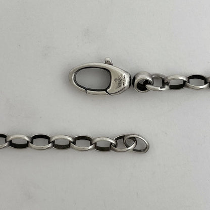 Gucci Necklace GG Logo Interlocking G 925 Sterling Silver — view 3