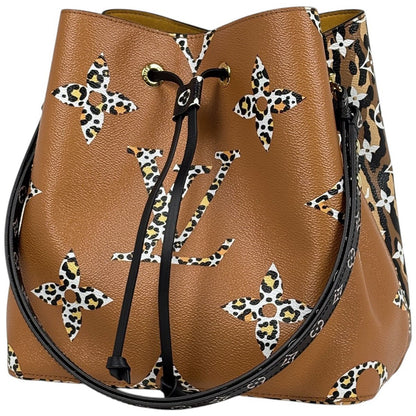 Louis Vuitton Neo Noe Shoulder Bag Monogram Jungle Glitter le Multicolor