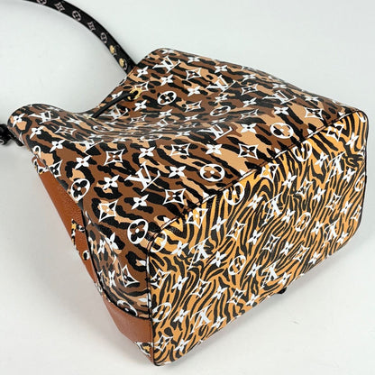 Louis Vuitton Neo Noe Shoulder Bag Monogram Jungle Glitter le Multicolor — view 2