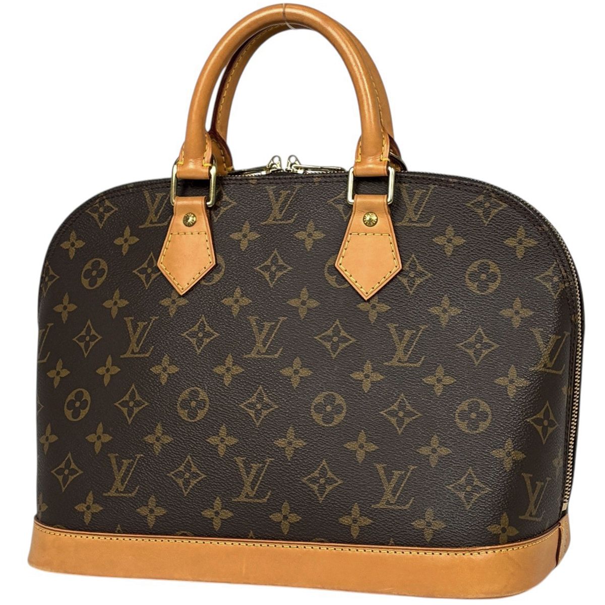 Louis Vuitton Alma Handbag Monogram Brown