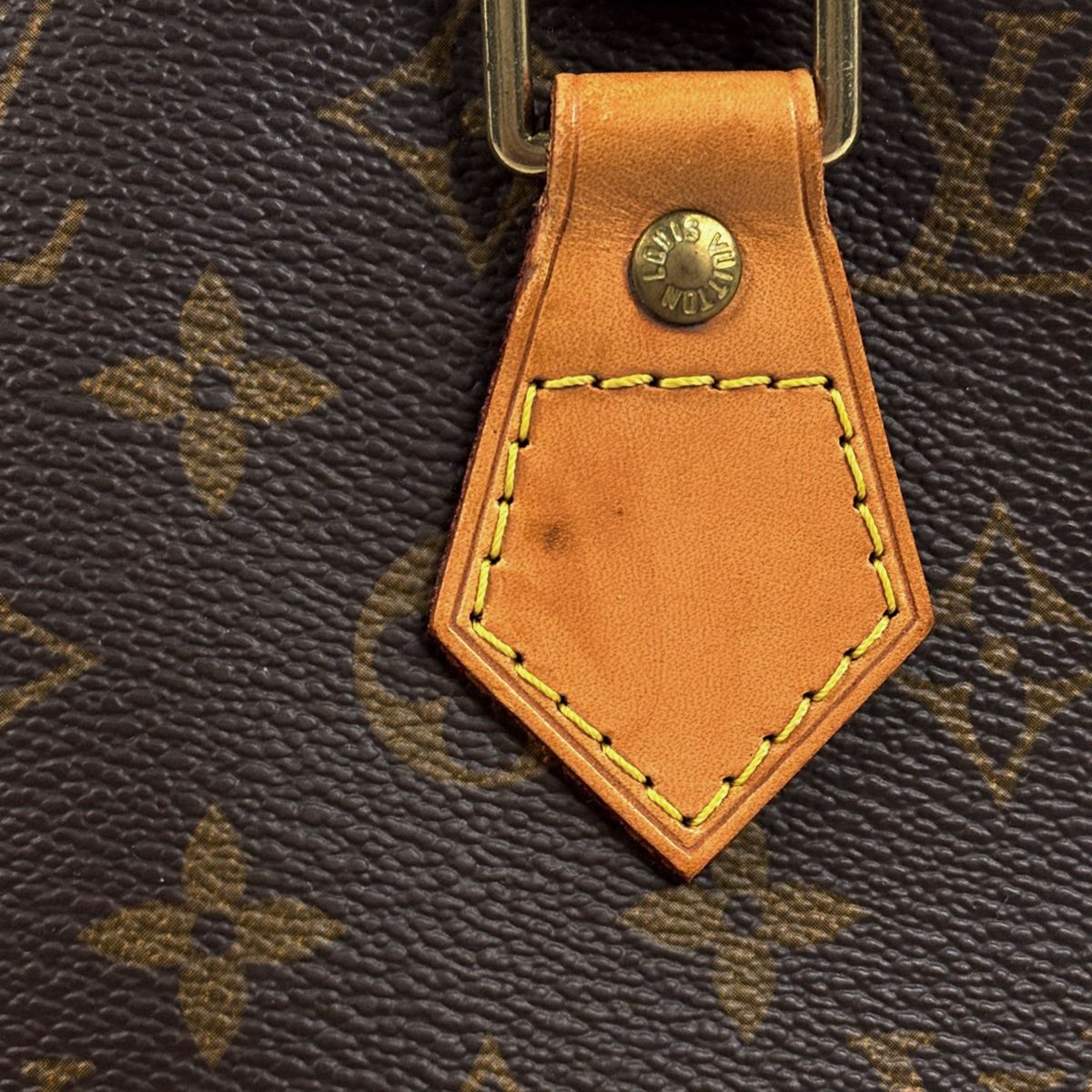 Louis Vuitton Alma Handbag Monogram Brown — view 6