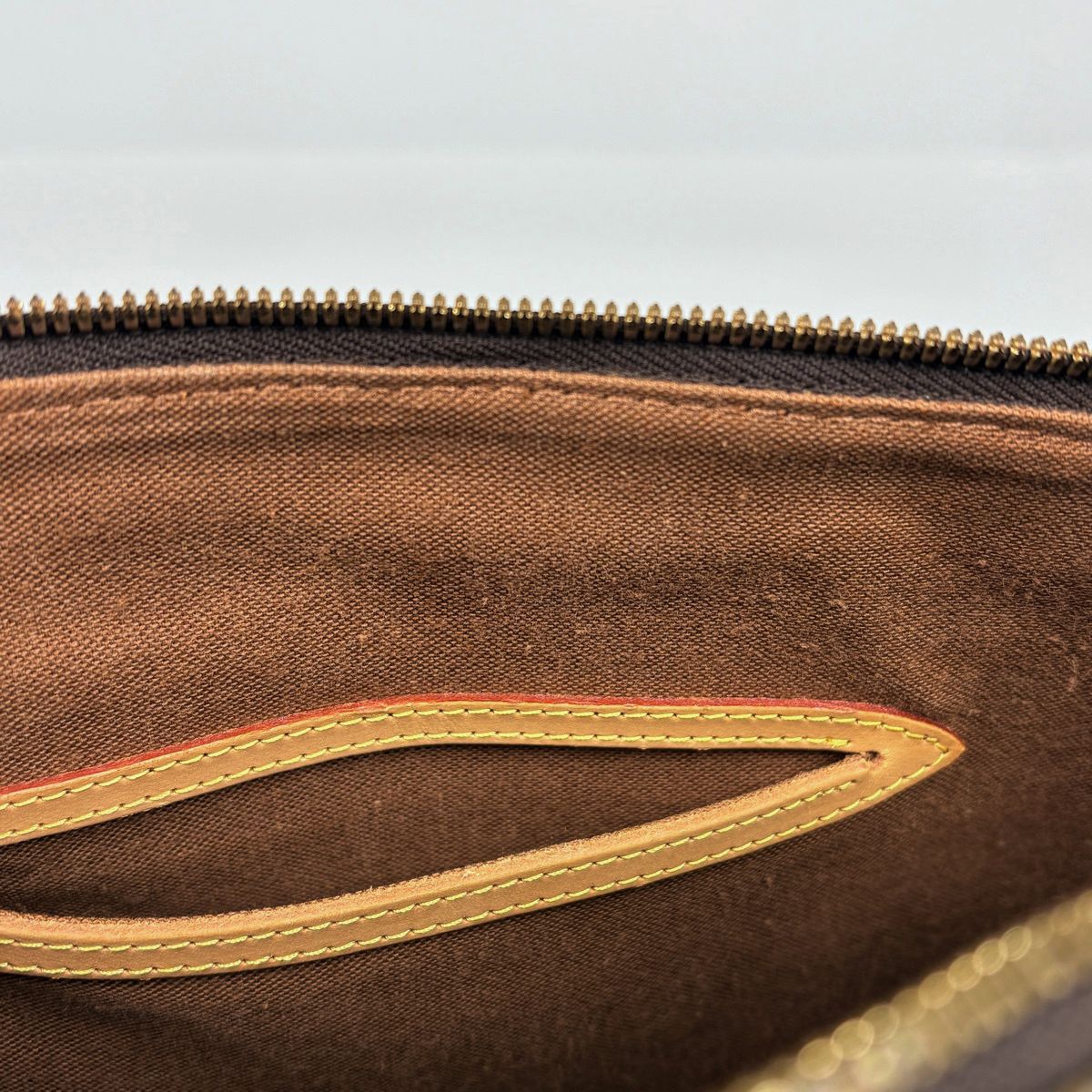 Louis Vuitton Alma Handbag Monogram Brown — view 8