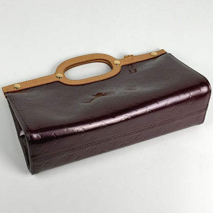 Louis Vuitton Roxbury Drive Handbag 2-Way Patent Monogram Vernis Violette — view 2