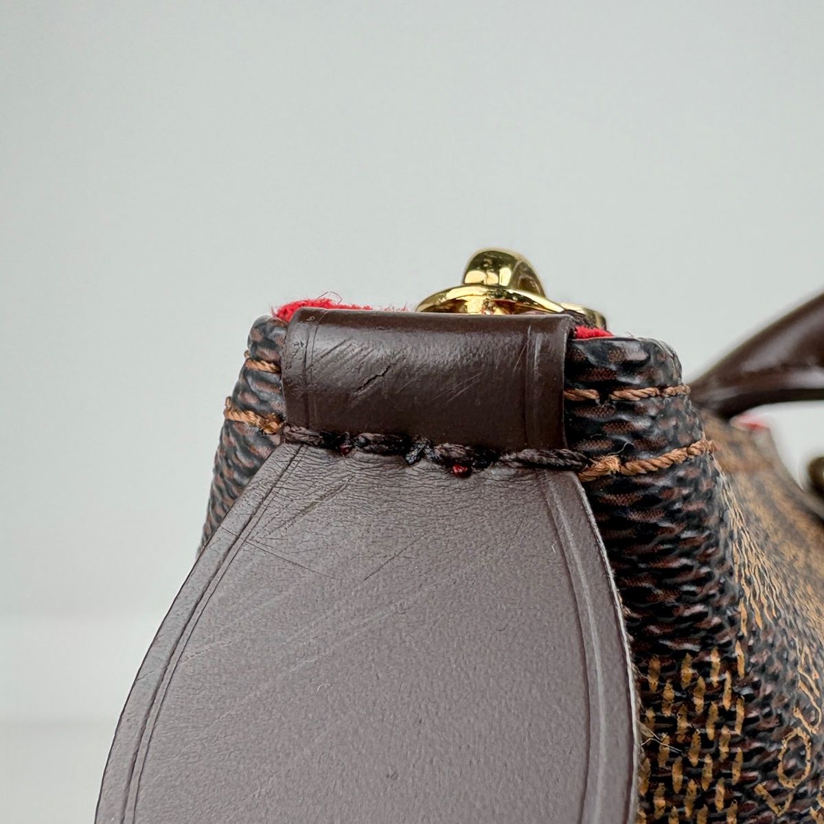 Louis Vuitton Saleya PM Tote Bag Damier Brown — view 5