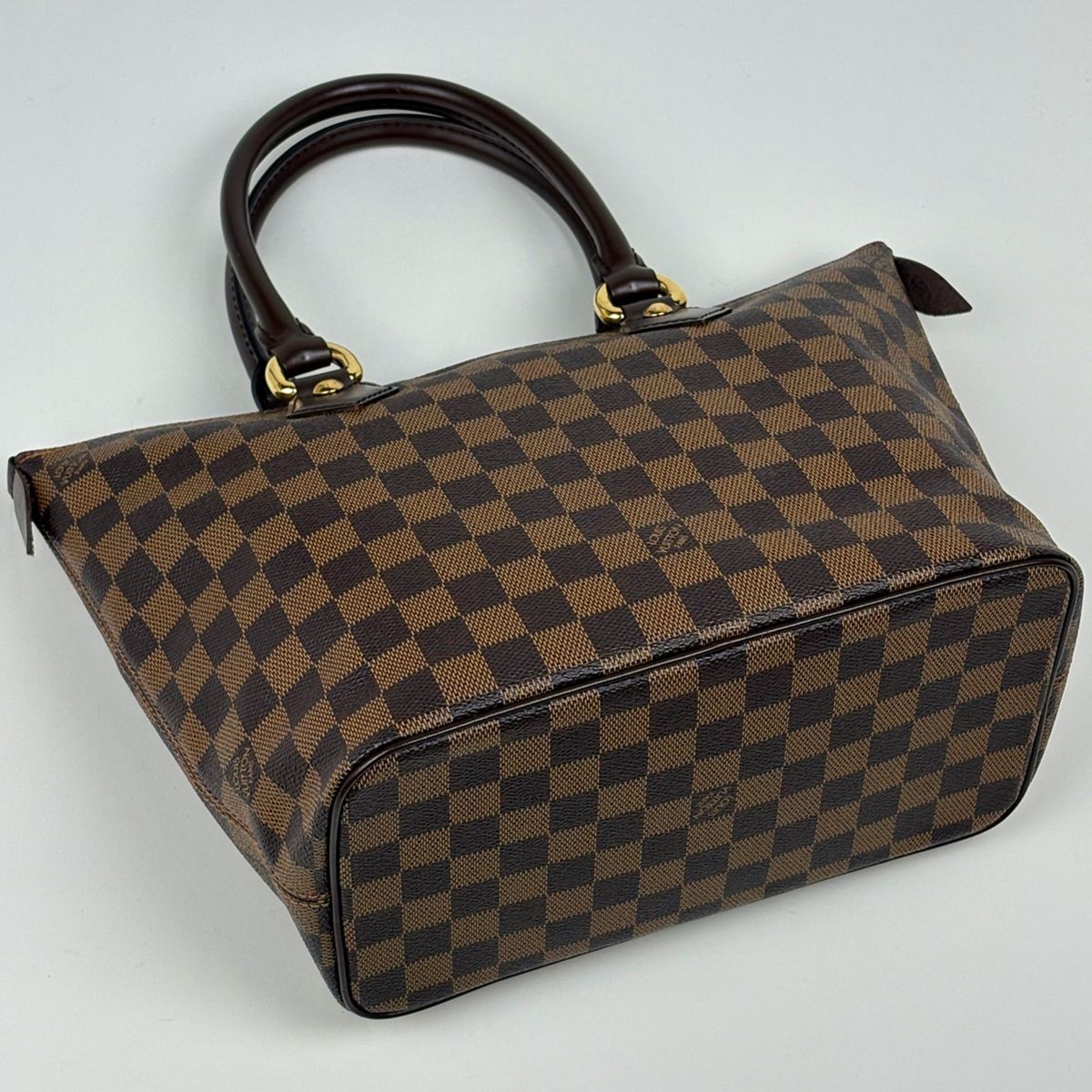 Louis Vuitton Saleya PM Tote Bag Damier Brown — view 2
