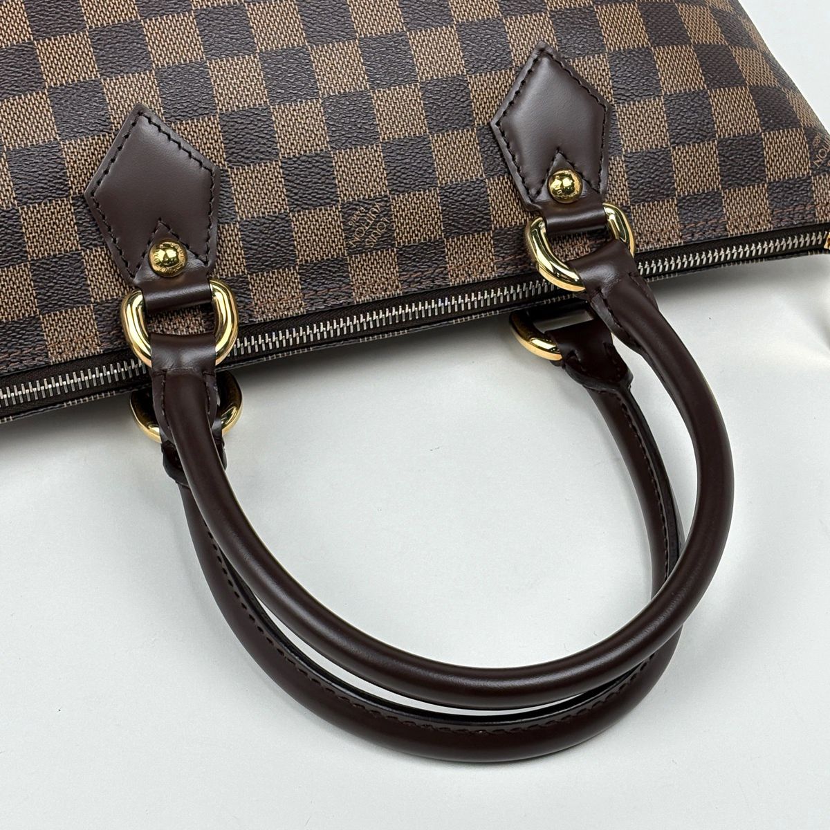 Louis Vuitton Saleya PM Tote Bag Damier Brown — view 8