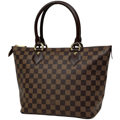 Louis Vuitton Saleya PM Tote Bag Damier Brown