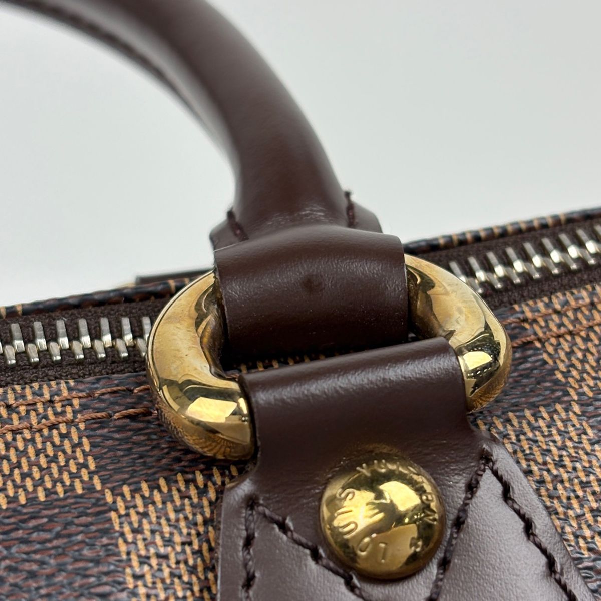 Louis Vuitton Saleya PM Tote Bag Damier Brown — view 6