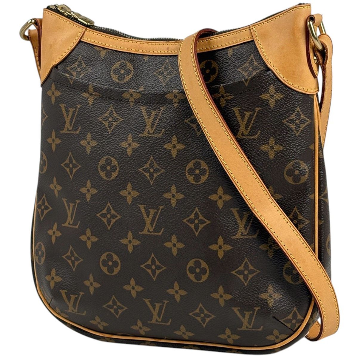 Louis Vuitton Odeon PM Shoulder Bag Monogram Brown
