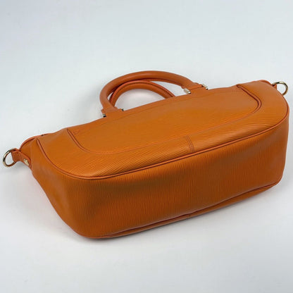 Louis Vuitton D'anura MM Handbag 2-Way Epi Mandarin Orange — view 2